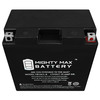 Mighty Max Battery YB16CL-B 12V 19Ah Battery for YAMAHA Wave Runner All CC 87-'09 YB16CL-B2